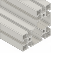 MODULAR SOLUTIONS EXTRUDED PROFILE&lt;br&gt;90MM X 90MM X 45MM CORNER POST, CUT TO THE LENGTH OF 1000 MM